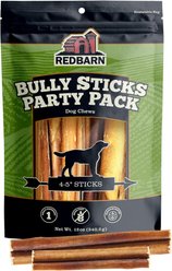 Redbarn Premium 4 to 5-in Variety Party Pack Bully Sticks Dog Chew Treats, 12-oz bag