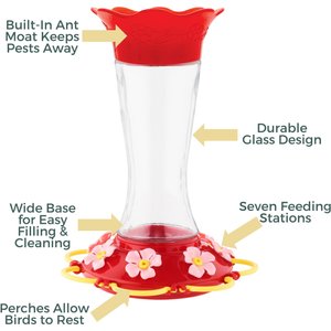 North States Wildflower Hummingbird Bird Feeder