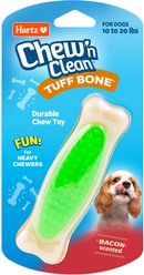 Hartz Chew 'n Clean Tuff Bone Tough Dog Chew Toy Toy, Color Varies, Small