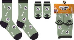 Furry Twinz Skulls & Bones Halloween Dog & Cat Bandana slide 2 of 3