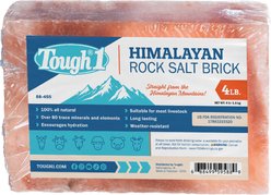 Tough1 All-Natural Himalayan Rock Salt Brick Horse Treat, 4.4-lb