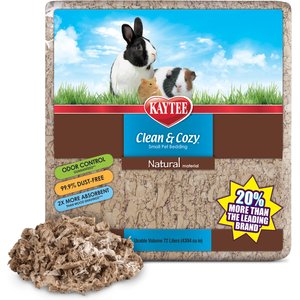 Kaytee Clean & Cozy Natural Small Animal Bedding, 72-L