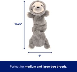 Frisco Sloth Bungee Plush Squeaky Dog Toy, Medium/Large slide 2 of 6