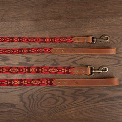 Pendleton Heritage Handle Standard Dog Leash, Four Corners, 6-ft long, 1-in wide slide 2 of 9