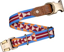 Pendleton Heritage Adjustable Dog Collar, Mystic Lake, Small: 11 to 13-in neck, 3/4-in wide slide 1 of 8