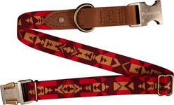 Pendleton Heritage Adjustable Dog Collar, Four Corners, Large: 16 to 22-in neck, 1-in wide