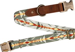 Pendleton Heritage Adjustable Dog Collar, Bridge Creek, X-Large: 20 to 26-in neck, 1-in wide
