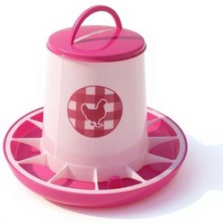 Zylina Chicken Feeder, 13-lb, Fuchsia slide 2 of 8