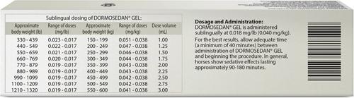 Show full view: Dormosedan Gel for Horses, 7.6 mg/mL, 3-mL oral syringe slide 2 of 5