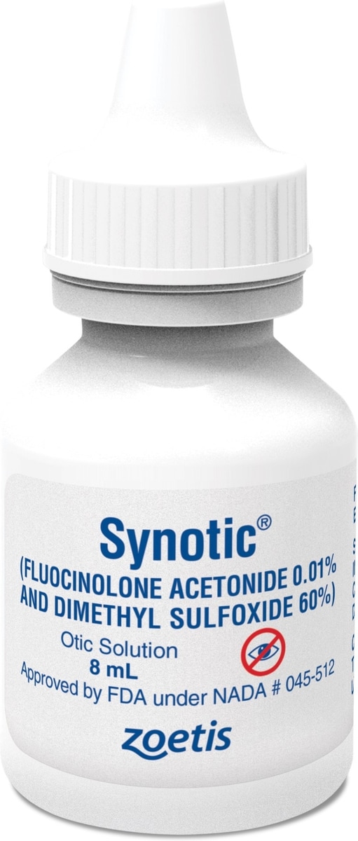 Synotic Solution SYNOTIC (fluocinolone acetonide 0.01% & dimethyl sulfoxide 60%) Otic ...