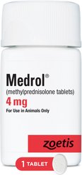 Medrol (Methylprednisolone) Tablets for Dogs & Cats, 4-mg, 1 tablet