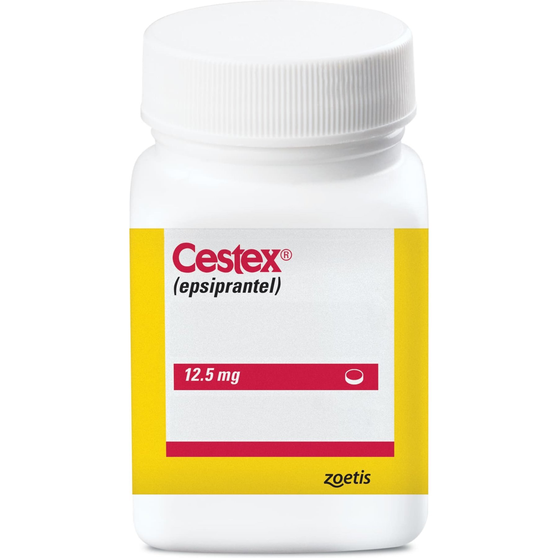 12.5-mg, Cestex Tablets for Dogs & Cats, 1 tablet