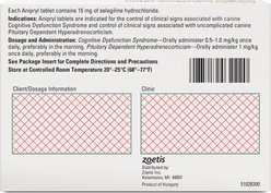 Anipryl (Selegiline HCl) Tablets for Dogs, 30 tablets, 15-mg slide 2 of 5