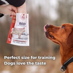 Bully Bunches Human-Grade Beef Liver Cubes Freeze-Dried Dog Treats, 3.5-oz bag slide 2 of 8