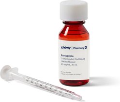 Furosemide Compounded Chicken Oral Oil Suspension, 10 mg/mL, 30 mL for Veterinary use slide 1 of 7