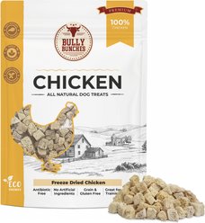 Bully Bunches Chicken Cubes Freeze-Dried Dog Treats, 3.5-oz bag