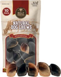 Bully Bunches Cow Hooves Hard Dog Chews, 10 count