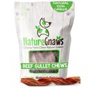 Nature Gnaws 7 to 8-in Beef Gullet Springs Natural Dog Chew Treats, 6 count
