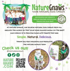 Nature Gnaws 7 to 8-in Beef Gullet Springs Natural Dog Chew Treats, 12 count slide 2 of 8