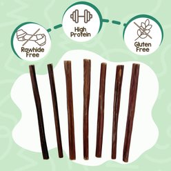 Nature Gnaws Super Skinny 5 to 6-in Bully Sticks Dog Chew Treats, 15 count slide 2 of 8