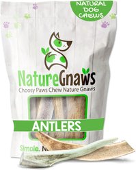 Nature Gnaws Antler Dog Chew Treats, 8-oz bag