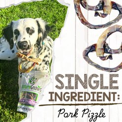 Nature Gnaws Pork Pretzel Natural Dog Chew Treats, 15 count slide 2 of 8