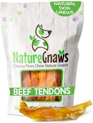 Nature Gnaws 4 to 5-in Beef Tendon Natural Dog Chew Treats, 12 count