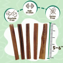 Nature Gnaws 5 to 6-in Bully Sticks Dog Chew Treats, Large, 10 count slide 2 of 8
