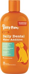 Zesty Paws Chicken Flavored Daily Dental Water Additive Dental Liquid Supplement for Dogs, 16-fl oz bottle
