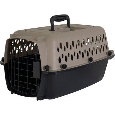 Petmate Petmate Vari Dog & Cat Kennel, Tan, 19-in, up to 10-lbs