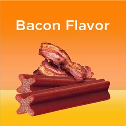 Pedigree Dentastix Bacon Flavor Large Dental Dog Treats, 40 count slide 2 of 9