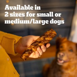 Pedigree Twisty Chews Chicken & Beef Flavor Long-Lasting Hard Chew Dog Treats, Small, 10 count slide 2 of 9
