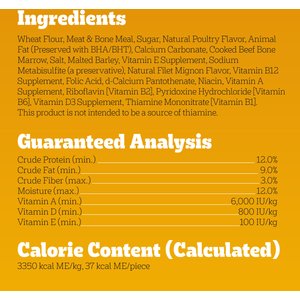 Pedigree Marrobone Real Beef Flavor Biscuit Dog Treats, 6-lb bag