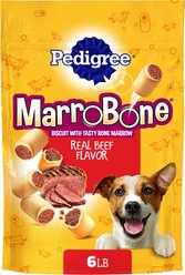 Pedigree Marrobone Real Beef Flavor Biscuit Dog Treats, 6-lb bag