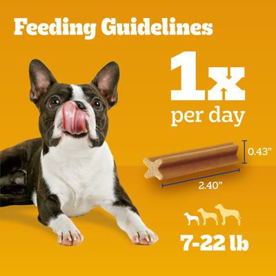 Show full view: Pedigree Dentastix Toy Original Chicken, Beef Flavor, & Fresh Mint Variety Pack Small Breed Dental Dog Treats, 157 count slide 8 of 10