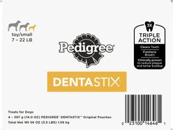 Pedigree Dentastix Mini Original Chicken Flavor Dental Dog Treats, 232 count