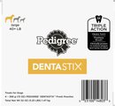 Pedigree Dentastix Fresh Mint Flavored Large Dental Dog Treats, 60 count