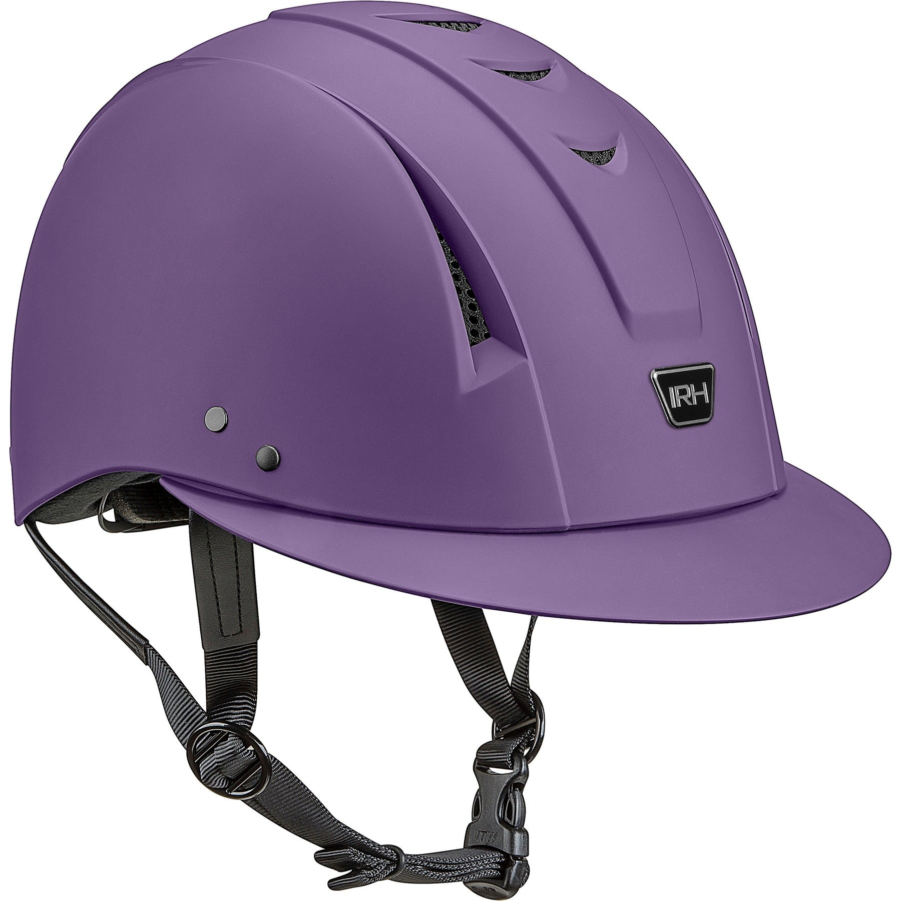 IRH Equi-Pro Sun Visor Riding Helmet, Matte Purple, Small/Medium