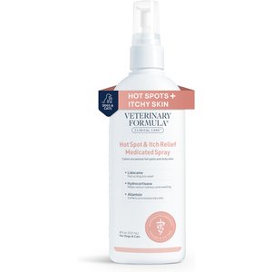 Veterinary Formula Clinical Care Hot Spot & Itch Relief Medicated Spray, 8-fl oz spray