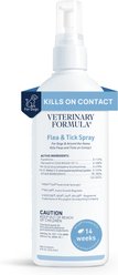 Veterinary Formula Clinical Care Flea & Tick Medicated Spray, 8-fl oz bottle