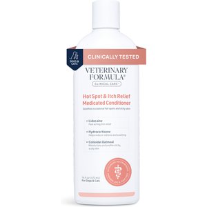 Veterinary Formula Clinical Care Hot Spot & Itch Relief Medicated Conditioner, 16-fl oz bottle