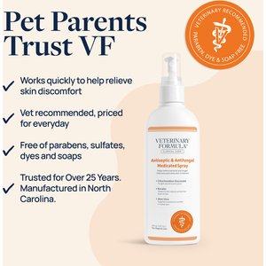 Veterinary Formula Clinical Care Antiseptic & Antifungal Medicated Spray, 8-fl oz spray