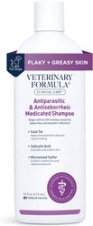 Veterinary Formula Clinical Care Antiparasitic & Antiseborrheic Medicated Shampoo, 16-fl oz bottle