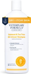Veterinary Formula Clinical Care Oatmeal & Tea Tree Oil Infuser Shampoo, 16-fl oz bottle