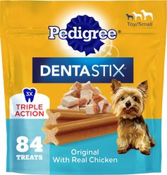 Pedigree Dentastix Mini Original Chicken Flavor Dental Dog Treats, 84 count