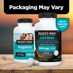 Nutri-Vet Aspirin Medication for Pain for Medium & Large Breed Dogs, 75 count slide 2 of 8