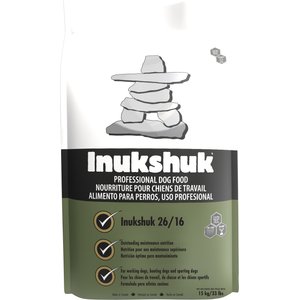Inukshuk Professional Dry Dog Food 26/16, 33-lb bag