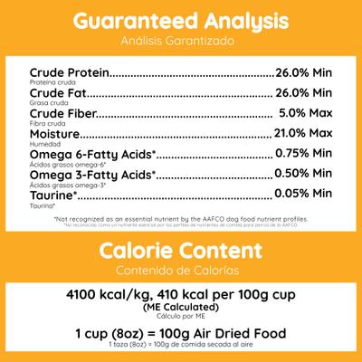 Show full view: Cafe Nara Chicken Recipe Air Dried Dog Food, 3-lb bag slide 8 of 9
