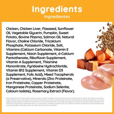 Show full view: Cafe Nara Chicken Recipe Air Dried Dog Food, 3-lb bag slide 6 of 9
