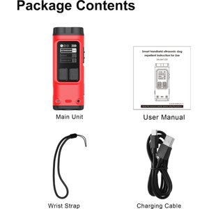 PATPET Ultrasonic Bark Control & Dog Training Device, Red